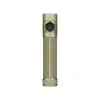 Olight Baton Ultra linterna en verde oliva, vista lateral con textura de agarre para uso diario.