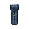 Linterna potente Olight Marauder Mini azul con interruptor giratorio y sensor de brillo para búsqueda y rescate