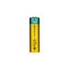 Batería recargable Olight AA, 2100 mAh, 1.2V Ni-MH, color amarillo y verde.