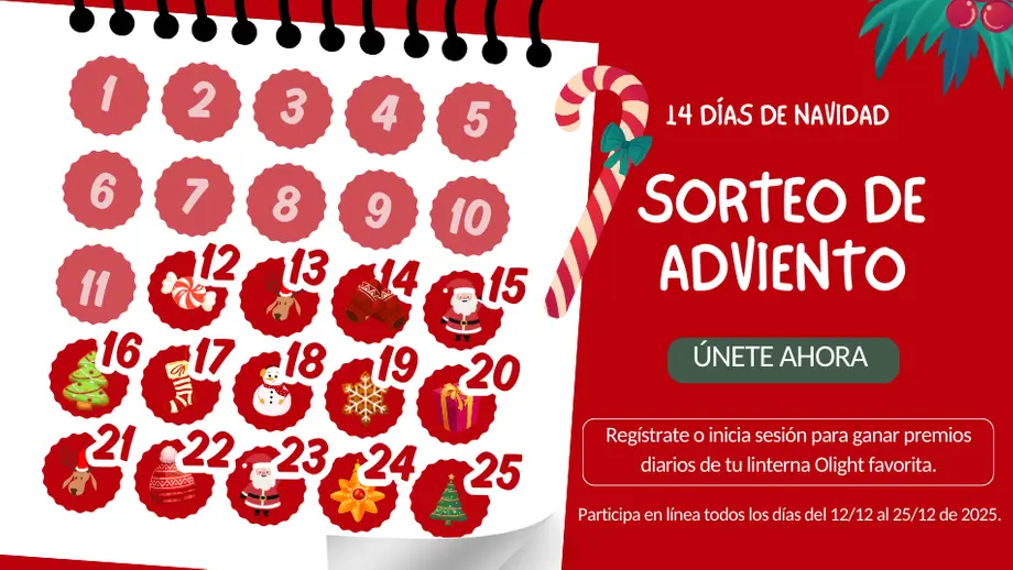 🎅 ¡14 DÍAS DE NAVIDAD CON OLIGHT Y GANA PREMIOS!