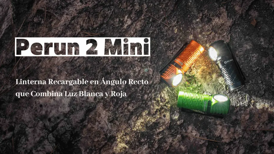 Perun 2 Mini - Linterna Frontal Acogida