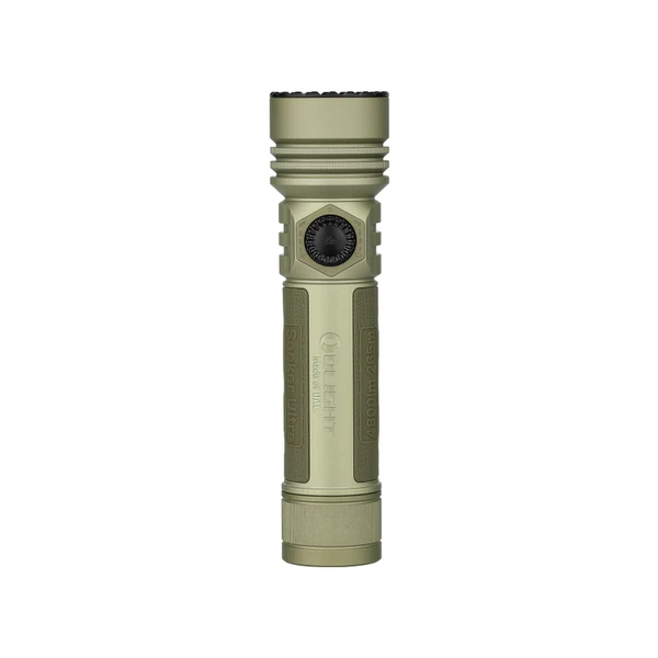 Linterna Olight Seeker Ultra verde OD con mango antideslizante para iluminación exterior de alta potencia