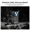 Olight Oclip Pro negro, ángulo de vista frontal, con resistencia al agua para exteriores y actividades deportivas.