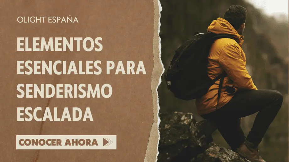 ¿Qué hay en tu mochila para escalada/senderismo?