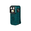 Olight Oclip Pro S verde azulado con luces LED múltiples y clip lateral para uso general