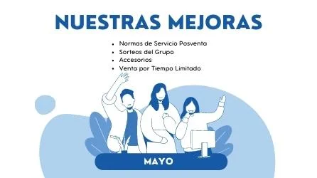 ¿Sabes las mejoras hemos hecho?