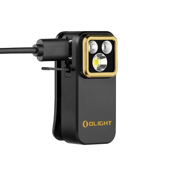 Oclip Pro S Linterna Clip Recargable 600lm Luz UV RGB Magnética