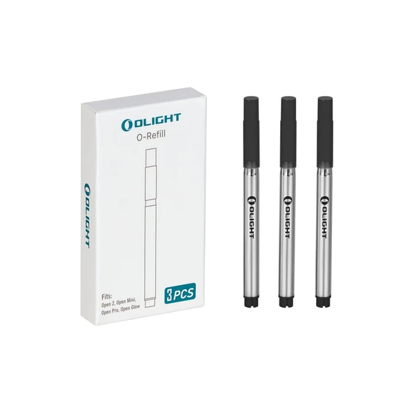 Recambios Olight O-Refill (3 piezas), compatibles con Open 2, Open Mini, Open Pro y Open Glow