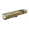 Linterna Olight ArkPro plana camuflaje dorado con clip y puntero láser para iluminación EDC y defensa personal