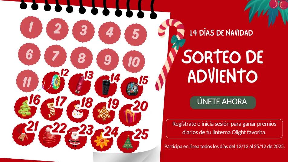 🎅 ¡14 DÍAS DE NAVIDAD CON OLIGHT Y GANA PREMIOS!