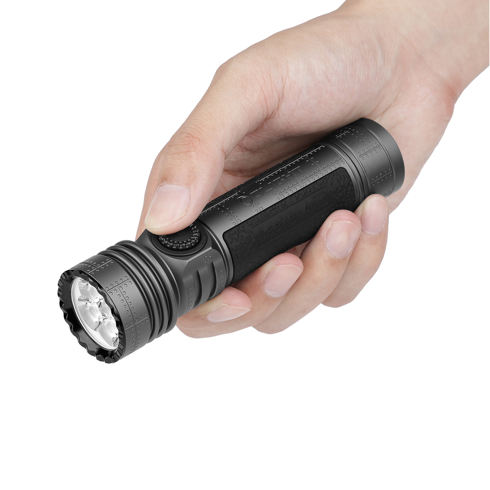Seeker 4 Pro Linterna Potente LED 4600 Lúmenes Recargable Olight