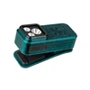 Olight Oclip Pro S verde azulado con luces LED múltiples y clip magnético para actividades al aire libre