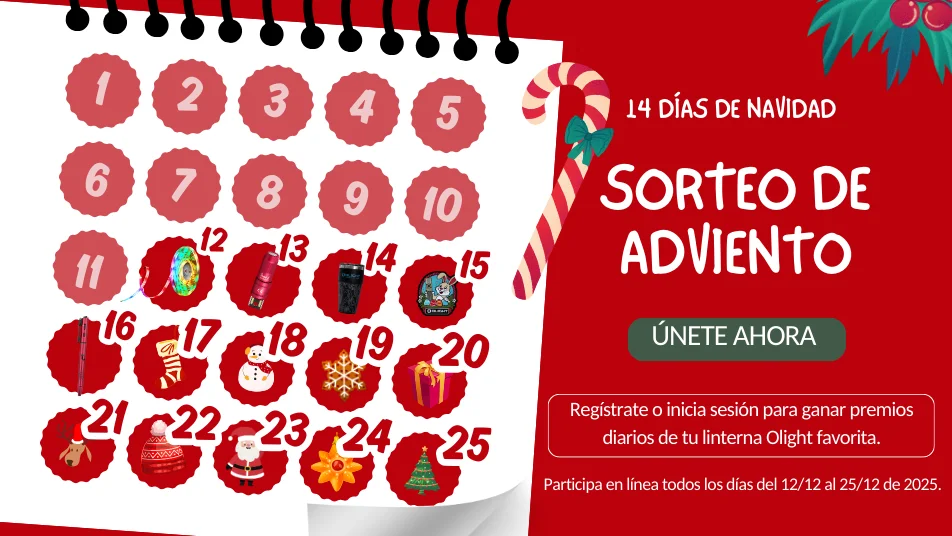 🎅 ¡14 DÍAS DE NAVIDAD CON OLIGHT Y GANA PREMIOS!