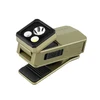 Linterna Olight Oclip 2 Ultra verde oliva con cabezal giratorio de triple LED y clip magnético para camping y uso diario