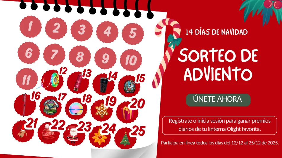 🎅 ¡14 DÍAS DE NAVIDAD CON OLIGHT Y GANA PREMIOS!