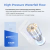 Motor de microturbina Flextail de alta presión para ducha portátil de camping y flujo de agua potente