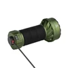 Olight Marauder Mini 2 verde oliva con cable de carga conectado, linterna recargable de alto rendimiento para exteriores.
