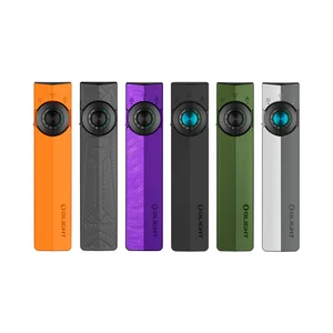 Olight ArkPro Ultra linterna negra con luz UV y verde, para uso en exteriores y emergencias.