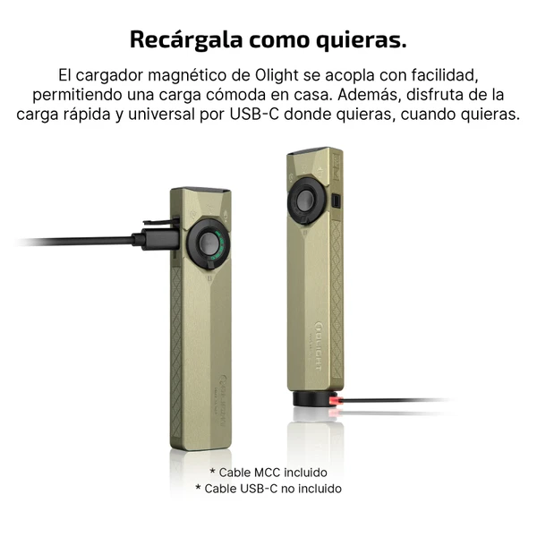 ArkPro Ultra Linterna EDC 4 en 1 Potente 1700 Lúmenes UV