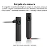 Olight ArkPro Ultra negro con carga magnética y USB-C para mayor comodidad.