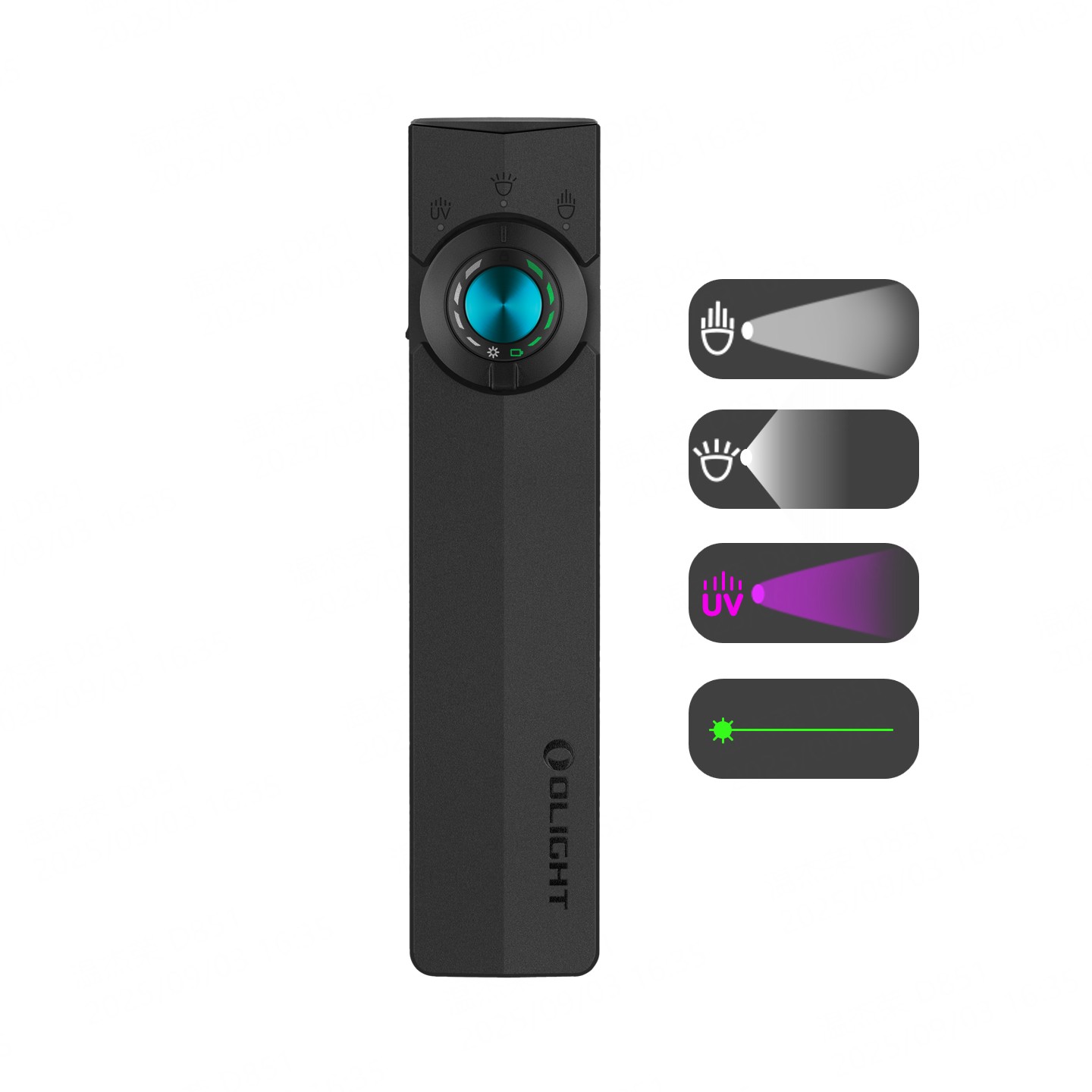 ArkPro Series - Linterna EDC de unibody plana con múltiples fuentes de luz