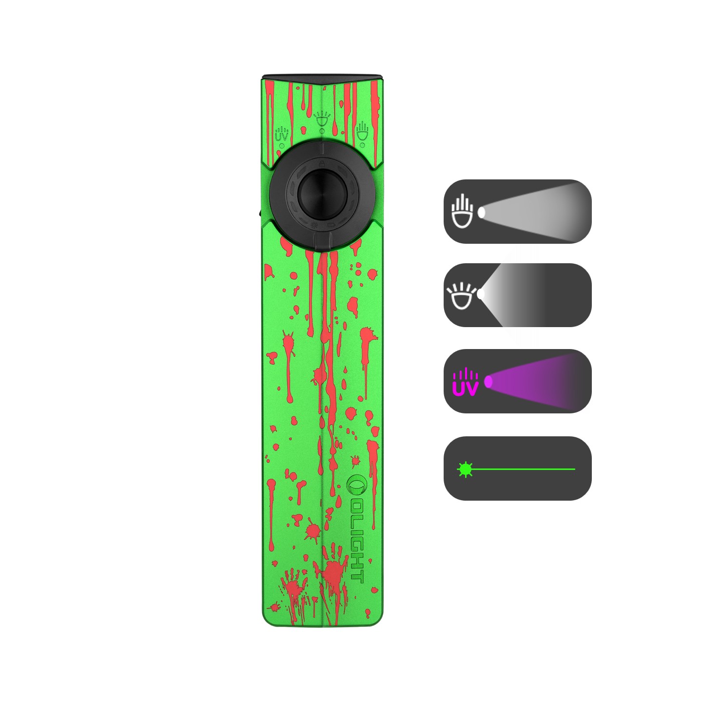 ArkPro Series - Linterna EDC de unibody plana con múltiples fuentes de luz