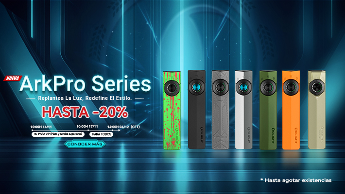 Nueva serie de linternas Olight ArkPro
