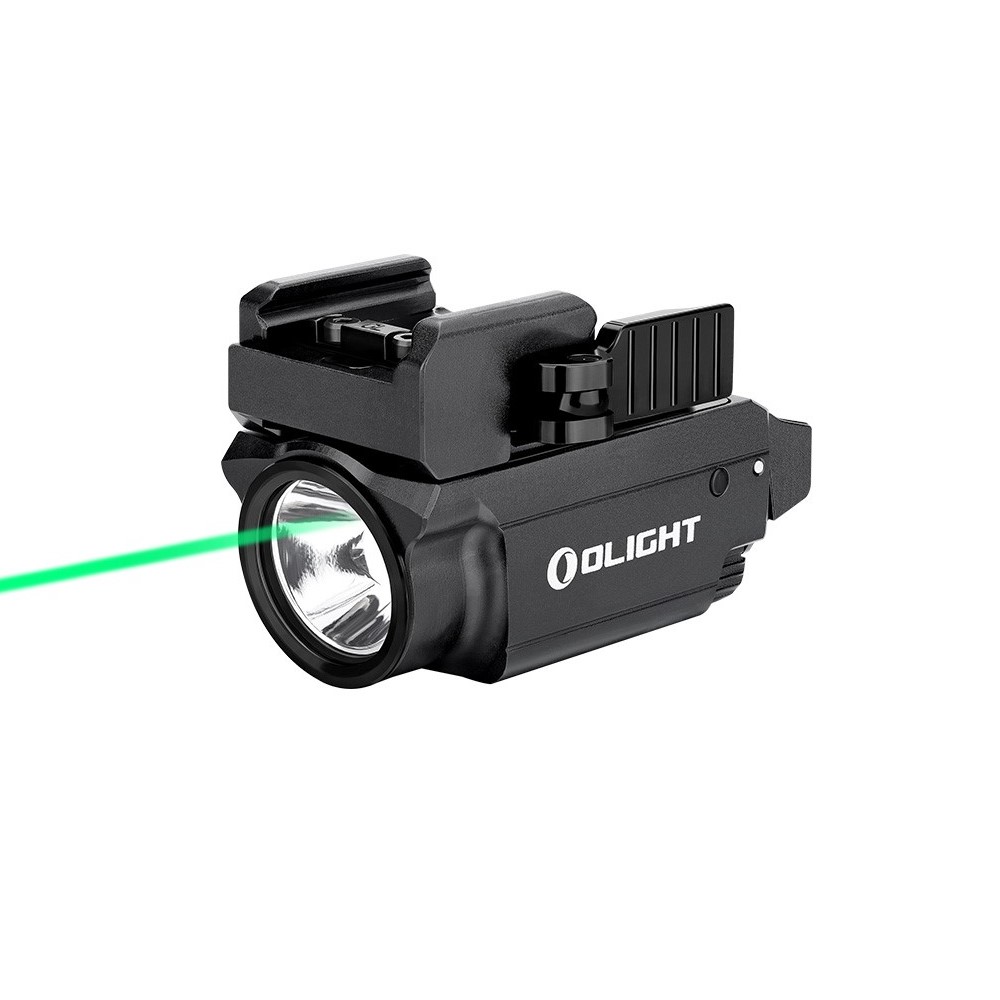 Olight PL-Mini 2 Valkyrie: linterna táctica compacta para pistola, 600 lúmenes, batería recargable, haz ajustable.