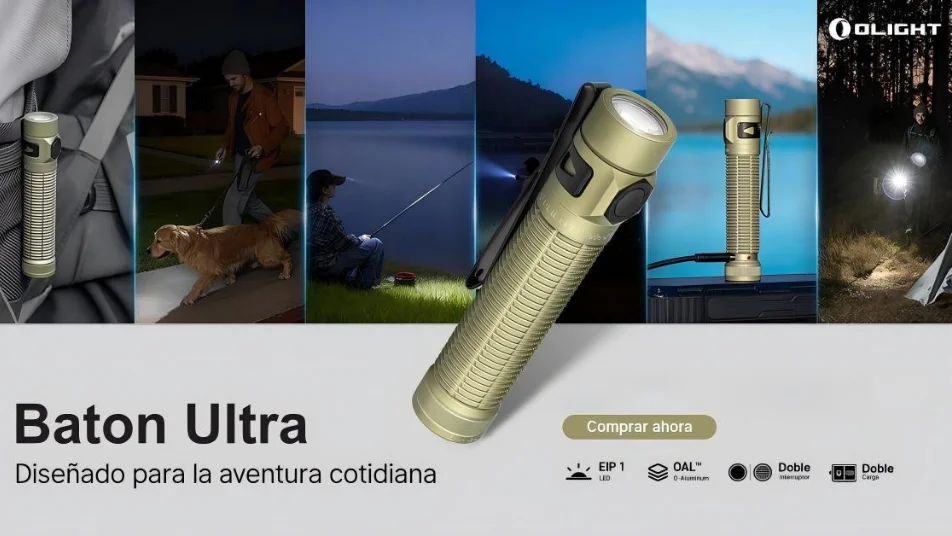 Guía de iluminación: Cómo elegir entre linternas de mano, frontales y de clip