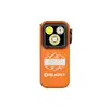 Olight Marauder Mini azul, linterna de alta potencia con luz multicolor para exteriores y rescate.