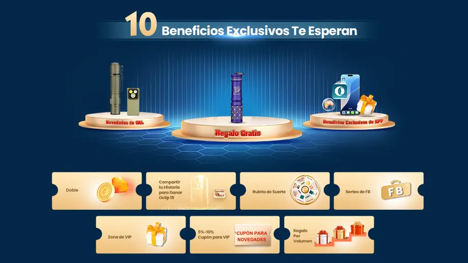 ¡Celebramos 18 Años de Olight con Regalos y Sorteos para Ti!