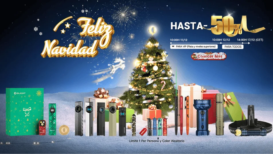 🎁 Guía de Compra Olight: Cómo Elegir la Linterna Perfecta para Regalar