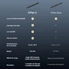 Olight Open 3 negro con luz en la punta y función SOS para uso diario.