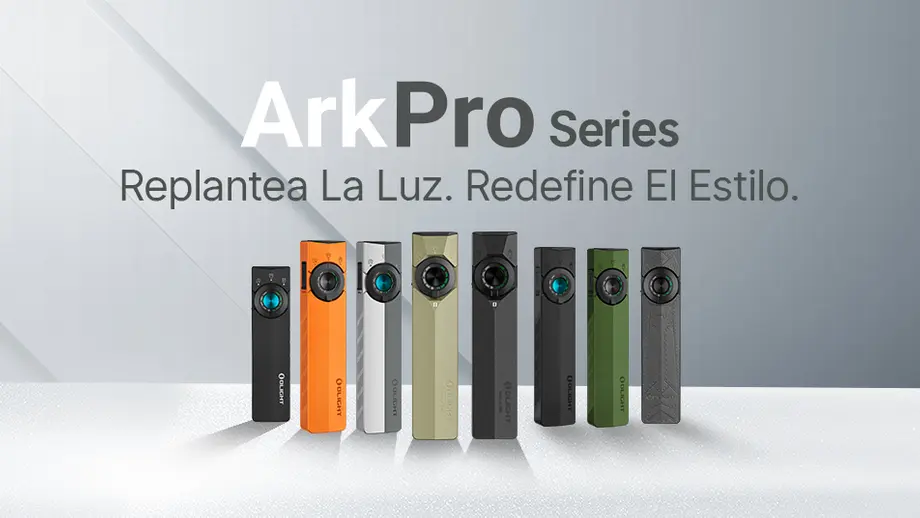 Serie Olight ArkPro: La Guía Definitiva de Linternas Planas EDC para tus Acampadas