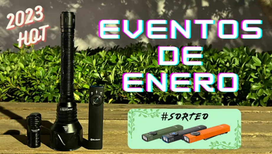 (Sorteo incluido) ¡Descubre las linternas más populares de Olight en 2023!