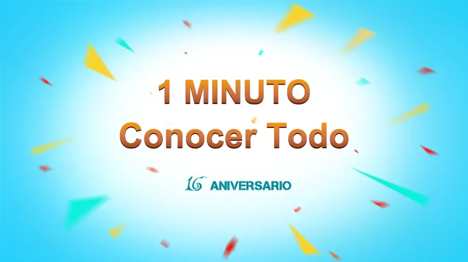 Haz clic para descubrir lo que tenemos preparado para el 16º aniversario