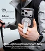 Funda de iPhone de aluminio ultraligera de 38g y 6.5mm con soporte magnético Aulumu para senderismo y exteriores