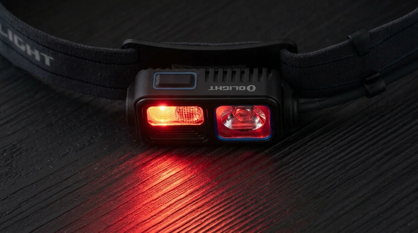 Reseña Olight Array 2S: Linterna Frontal de 1000 Lúmenes con Control por Gestos