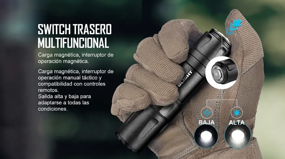 Guía y comparativa de la linterna táctica para carril M-Lok con una reseña completa de la Olight Odin Mini frente a la Odin estándar
