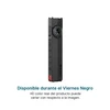 Linterna plana recargable Olight negra con dial selector y puerto USB para ofertas de Viernes Negro