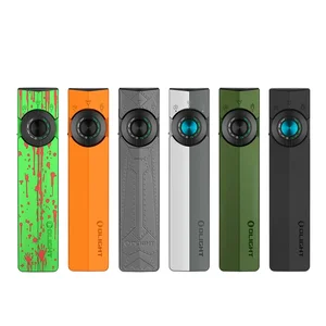 Olight ArkPro Ultra Negro con botón giratorio para ajuste de luz, para uso en exteriores o diario