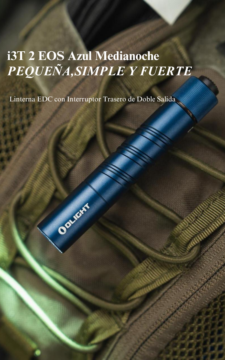 Olight I3T 2 linterna EDC compacta 300 lúmenes clip bolsillo