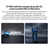 Linterna Olight Marauder 3 con batería de grado EV de 31900 mAh de larga duración para emergencias.