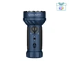 Linterna recargable Olight Marauder Mini azul potente con interruptor giratorio y sensor de potencia para exterior