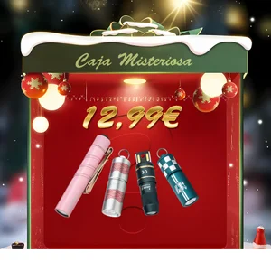 Linterna OLIGHT I1R 2 Pro de varios colores, vista frontal, para iluminación diaria o caja sorpresa navideña