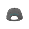 Gorra gris para hombre, visera, béisbol, senderismo, ciclismo, golf, bordado, unisex, con correa ajustable y cierre de metal.