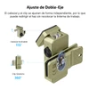 Linterna verde Olight Oclip 2 Ultra con cabezal inclinable y clip giratorio de doble eje para iluminación de trabajo ajustable