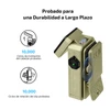 Linterna verde Olight Oclip 2 Ultra con cabezal inclinable y clip giratorio duradero para uso diario táctico