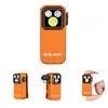 Olight Oclip Pro naranja, vista lateral con clip giratorio para múltiples ángulos de iluminación