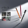 Olight O'Pen 3 Bolígrafos negro, rojo y naranja con luz y láser, para escribir y apuntar con precisión.